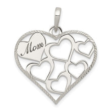 Load image into Gallery viewer, Heart Mom Pendant
