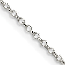 Load image into Gallery viewer, Sterling Silver 1.5mm Diamond-cut Cable Chain
