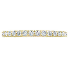 Load and play video in Gallery viewer, 14k White or Yellow Gold Diamond Band
