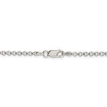 Load image into Gallery viewer, Sterling Silver 2.5mm Rolo Chain
